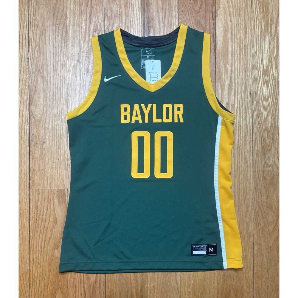 Nike Baylor Bears Dri-FIT Elite Bounce Basketball Jersey Women's M Green DN5483